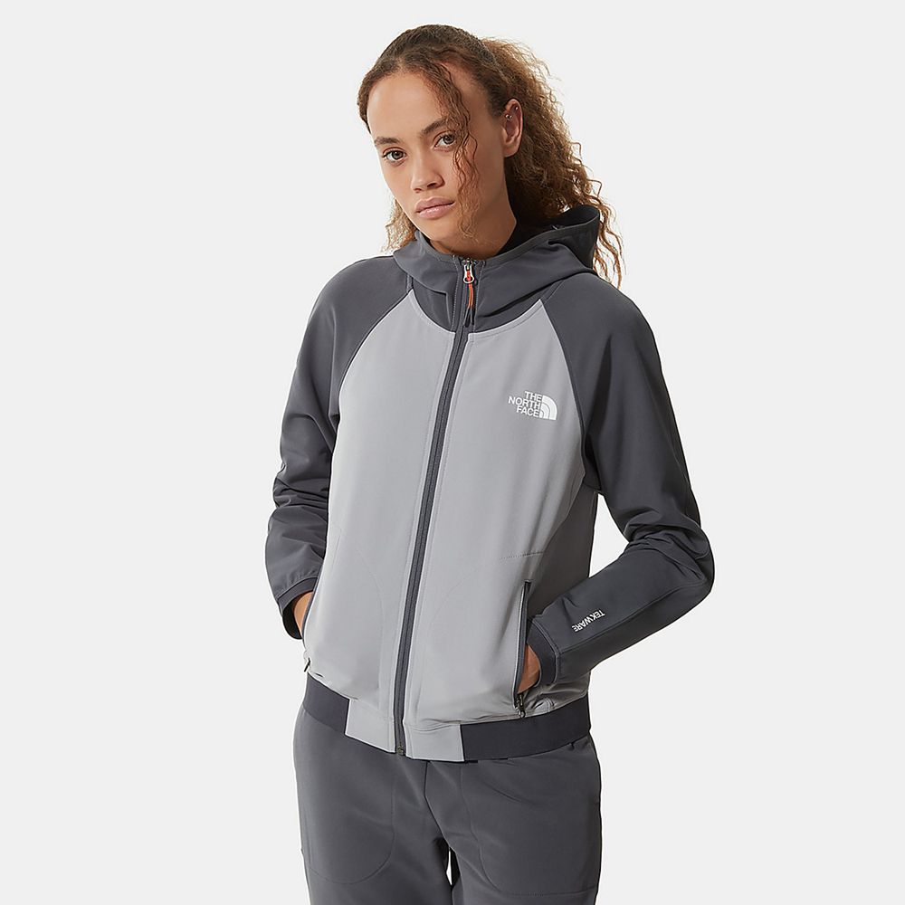 The North Face Fleece Jacket Womens Australia - The North Face Tekware Grey Flashdry (USW-760354)